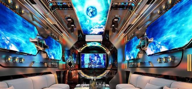 Phòng Karaoke hiện đại